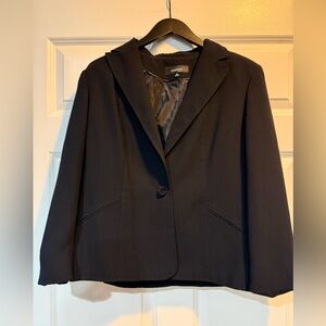 Black Jones Wear Essentials Women's Blazer Suit Jacket Size 12